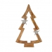 Kerstboom Bruin Silhouet 7,5 x 58,5 x 37 cm Zilverkleurig Hout