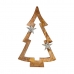 Albero di Natale Sagoma 6,5 x 39 x 23 cm Legno Marrone