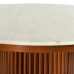 Blagavaonski stol DKD Home Decor Metal Mramor (110 x 110 x 76 cm)