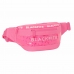 Veske med belte BlackFit8 Glow up Rosa (23 x 12 x 9 cm)