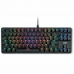 Spilletastatur DR1TECH DR10031 Svart RGB QWERTY (Fikset A)