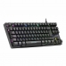 Spilletastatur Mars Gaming MKTKLES LED RGB Spansk Qwerty