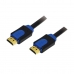 HDMI Kábel LogiLink CHB1105 Kék/Fekete 5 m