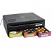 Organizador Multiusos Exacompta Toolbox Mini 4 gavetas A4 Preto poliestireno 27 x 35,5 x 13,5 cm