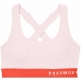 Sportbeha Under Armour Mid Crossback Roze