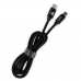Oplader + Kabel USB A naar USB C Subblim CARGADOR ULTRA RAPIDO 2xUSB DE PARED PD18W+2.4A + Cable C to C Negro