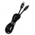 Sieninis įkroviklis + USB A - USB C kabelis Subblim CARGADOR ULTRA RAPIDO 2xUSB DE PARED PD18W+2.4A + Cable C to C Negro