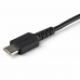 Kabel USB A u USB C Startech USBSCHAC1M           Crna