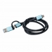 Kabel USB C i-Tec C31USBCACBL Blå Sort Sort/Blå 1 m