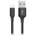 USB til Lightning-Kabel Goms Svart 1 m