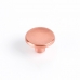 Deurknop Rei 774 Cirkelvormig Mat Metaal Roze goud 2 Stuks (Ø 35 x 23 mm)