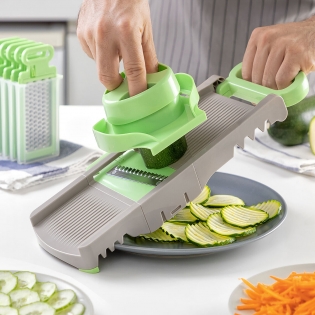 1pc Multifunctional Kitchen Slicer - Spiral Shredder/peeler/mandoline - Vegetable  Peeler & Julienne Slicer - Perfect For Home And Outdoor Use
