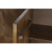 Příborník DKD Home Decor Zlatá Tmavě hnědá Kov mangové dřevo 170 x 40 x 90 cm