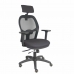 Kancelářská židle s opěrkou hlavky P&C B3DRPCR Tmavě šedá