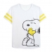 Camisola de Manga Curta Mulher Snoopy (Tamanho XS) (Recondicionado A+)