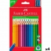 Färgpennor Faber-Castell Multicolour 4 Delar