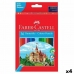 Creioane culori Faber-Castell Multicolor 4 Piese