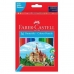 Creioane culori Faber-Castell Multicolor 4 Piese