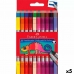 Flomasteru Komplekts Faber-Castell Atvejis Daudzkrāsains (5 gb.)