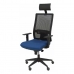 Cadeira de escritório com apoio para a cabeça Horna  P&C BALI200 Azul Marinho