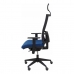 Krzesło Biurowe z Zagłówkiem Horna  P&C BALI200 Granatowy