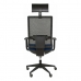 Office Chair with Headrest Horna  P&C BALI200 Navy Blue
