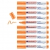 Permanenttimarkkeri Edding 4500 Teksiili Fluoresoiva Oranssi (10 osaa)