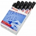 Permanente markeerstift Edding 550 Zwart (10 Stuks)