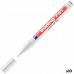 Rotulador permanente Edding E751 Branco (10 Unidades)