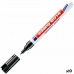 Rotulador permanente Edding 8014 Negro (10 Unidades)