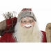 Christmas bauble DKD Home Decor Father Christmas Red Grey PVC Wood 60 x 50 x 124 cm