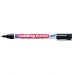 Permanente markeerstift Edding e-8400 Zwart (10 Stuks)