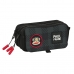 Tredubbel Carry-all Paul Frank Campers Svart (21,5 x 10 x 8 cm)