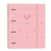 Ringbuch Glow Lab Hearts Rosa (27 x 32 x 3.5 cm)