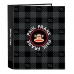 Biblioraft Paul Frank Campers Negru A4 (27 x 33 x 6 cm)