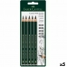 Zīmuļa Komplekts Faber-Castell Heksagonāls 2B 4B 6B 8B (5 gb.)