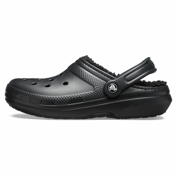 Zuecos Crocs Classic Lined Clog Negro | Comprar a precio al por mayor