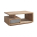 Mesa de Centro DKD Home Decor 118 x 70 x 45 cm Natural Gris Madera