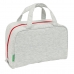 Neceser Escolar Benetton Pop Gris (31 x 14 x 19 cm)