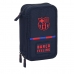 School Case with Accessories F.C. Barcelona 12.5 x 20.5 x 6 cm (41 Pieces)