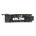 Estuche Escolar Kelme Jungle Negro Gris Lima (20 x 6 x 1 cm)