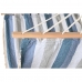 Cama de Rede DKD Home Decor Riscas Azul Branco (200 x 100 x 5 cm)