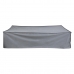 Ochranné pouzdro DKD Home Decor Stůl Černý Hliník Tmavě šedá (240 x 130 x 60 cm)
