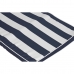 Подушка для шезлонга DKD Home Decor Гамак Белый Тёмно Синий 190 x 60 x 5 cm