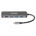 Hub USB D-Link DUB-2333 Grau 60 W