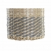 Vase DKD Home Decor Fiber Natur Grå (20 x 20 x 60 cm)