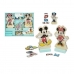 Opettavainen peli Disney Magneettinen Vaatteet 54 Kappaletta 34 x 28 cm Puu