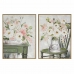 Paveikslas DKD Home Decor Shabby Chic Vaza 60 x 3,5 x 80 cm (2 vnt.)