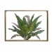 Vászon DKD Home Decor Trópusi Növényi levél (80 x 3 x 60 cm)