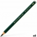 Blyant Faber-Castell 9000 Jumbo Sort 8B (6 Dele)